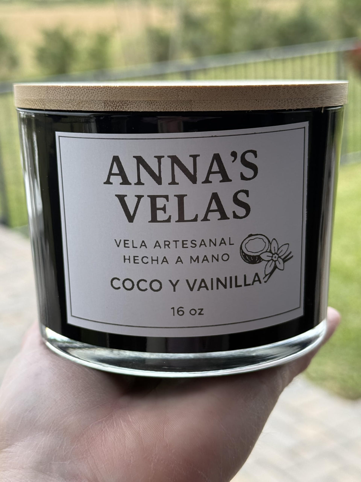 Handmade Soy Candle 16 oz D88289