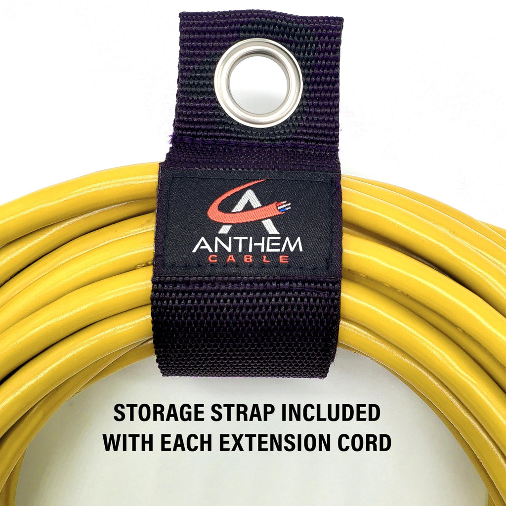 100 ft 12 Gauge Yellow Outdoor Extension Cord T451677