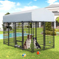 8x4x5.7 FT Outdoor Dog Kennel Y2836
